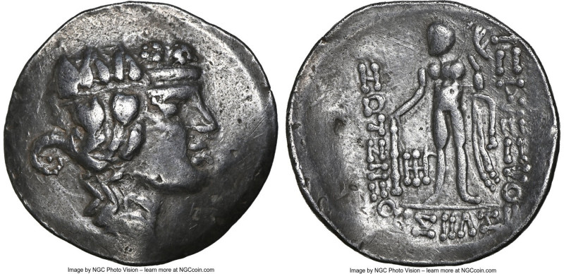 LOWER DANUBE. Imitating Thasos. 2nd-1st centuries BC. AR tetradrachm (33mm, 11h)...