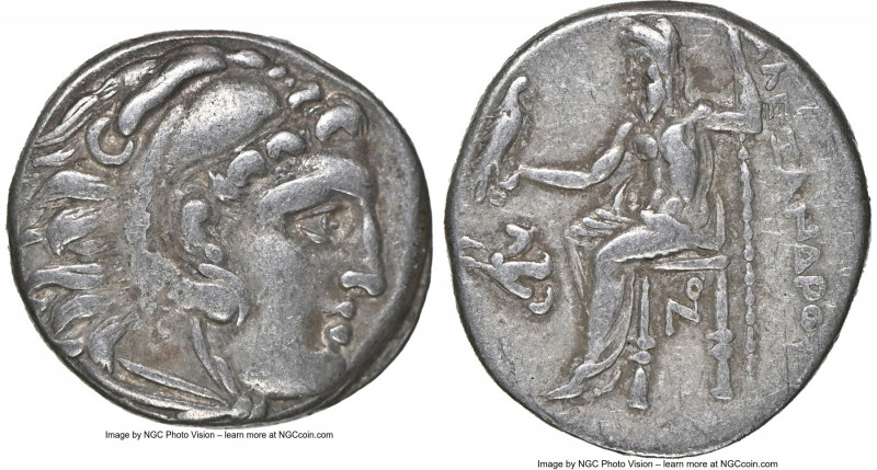 MACEDONIAN KINGDOM. Alexander III the Great (336-323 BC). AR drachm (17mm, 2h). ...