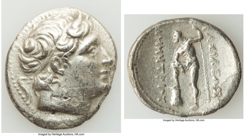 MACEDONIAN KINGDOM. Demetrius I Poliorcetes (306-283 BC). AR tetradrachm (32mm, ...