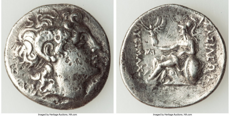 THRACIAN KINGDOM. Lysimachus (305-281 BC). AR tetradrachm (31mm, 16.14 gm, 10h)....