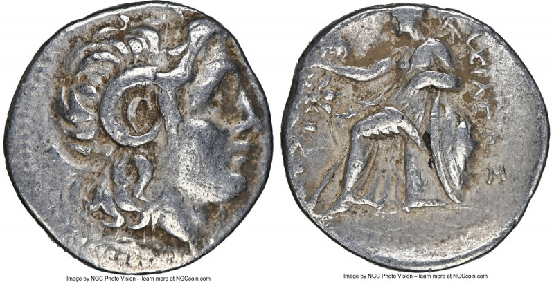 THRACIAN KINGDOM. Lysimachus (305-281 BC). AR drachm (19mm, 1h). NGC VF. Ephesus...