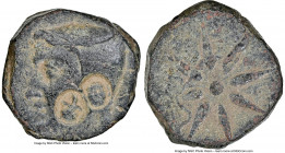 PONTUS OR BOSPORUS (or Eusebia/Cappadocia). Ca. late 2nd-1st Centuries BC. AE denomination AA (24mm, 21.14gm 10h). NGC Choice VF 4/5 - 2/5, countermar...