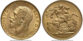 George V gold Sovereign 1919-C MS64 NGC, Ottawa mint, KM20. AGW 0.2355 oz. 

HID09801242017

© 2022 Heritage Auctions | All Rights Reserved