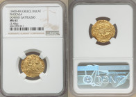 Phocaea. Dorino Gattilusio gold Ducat ND (1400-1449) MS62 NGC, Fr-8. 3.48gm. 

HID09801242017

© 2022 Heritage Auctions | All Rights Reserved