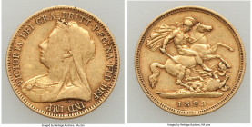 Victoria gold 1/2 Sovereign 1893 VF, KM784, S-3878. 19.2mm. 3.96gm. 

HID09801242017

© 2022 Heritage Auctions | All Rights Reserved