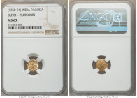 Dutch India gold Pagoda ND (1760-1794) MS63 NGC, Tuticorin mint, KM49. 

HID09801242017

© 2022 Heritage Auctions | All Rights Reserved