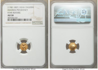 British India. Madras Presidency gold Pagoda ND (1740-1807) AU58 NGC, Fort St. George mint, KM303. Star Reverse. 

HID09801242017

© 2022 Heritage...