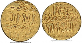 Burji Mamluk. Al-Ashraf Al-Ashraf Qa'itbay (AH 873-901 / AD 1468-1496) gold Ashrafi ND AU50 NGC, No mint, A-1027. 

HID09801242017

© 2022 Heritag...