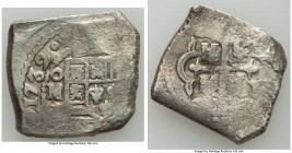 Philip V Cob 8 Reales 1732 Mo-F VF (Corrosion), Mexico City mint, KM47a. 30.8mm. 25.54gm. 

HID09801242017

© 2022 Heritage Auctions | All Rights ...