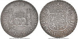Charles III 2 Reales 1765 Mo-M AU Details (Environmental Damage) NGC, Mexico City mint, KM87. 

HID09801242017

© 2022 Heritage Auctions | All Rig...