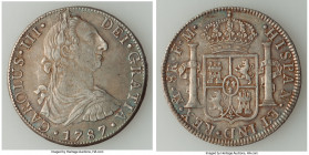 Charles III 8 Reales 1787 Mo-FM XF, Mexico City mint, KM106.2a. 38.5mm. 26.92gm. 

HID09801242017

© 2022 Heritage Auctions | All Rights Reserved