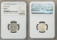 Holland. Provincial 2 Stuivers 1724 MS62 NGC, KM48. 

HID09801242017

© 2022 Heritage Auctions | All Rights Reserved