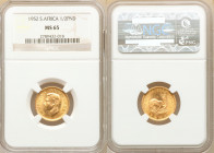 George VI gold 1/2 Pound 1952 MS65 NGC, KM42. Mintage: 4,002. AGW 0.1177 oz. 

HID09801242017

© 2022 Heritage Auctions | All Rights Reserved