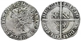 Belgium. Philip the Bold (1384-1404). Double gros botdraeger. Flanders. (B-2241). (Van Gelder & Hoc-2635). Ag. 4,08 g. Almost VF/VF. Est...100,00. 
...