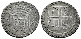 Portuguese India. Joao IV. 1/2 xerafim (150 reis). 1650. Goa. G-A. (Gomes-23.01). Ag. 5,59 g. Rare. VF. Est...500,00. 

Spanish description: India P...