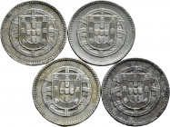 Portugal. Lot of 4 coins from Portugal of 2 centavos 1918. TO EXAMINE. Choice VF/XF. Est...400,00. 

Spanish description: Portugal. Lote de 4 moneda...