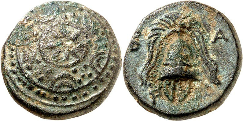 MAKEDONIEN. 
KÖNIGREICH. 
Anonyme Bronze-Prägungen nach 311 v. Chr. AE-12/13mm...