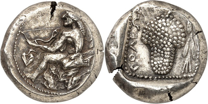 KILIKIEN. 
STÄDTE. 
SOLOI (Mezetlu-Viransehir). Stater (450-386 v.Chr.) 10,83g...