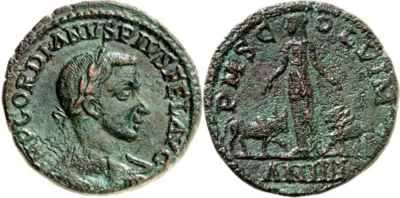 MOESIEN. 
VIMINACIUM (Kostolac). 
Gordianus III. 238-244. AE-Sesterz 28/29mm (...