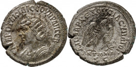 SYRIEN. 
SELEUKIS und PIEREIA / ANTIOCHEIA (Antakya). 
Otacilia Severa, Gemahlin von Philippus I. Arabs 244-249. Bi-Stater (248) 9,50g. Büste in Pal...