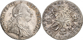 GROSSBRITANNIEN. 
George III. 1760-1820. Shilling 1787. KM&nbsp; 607.1, Sb.&nbsp; 1787. . 


vz