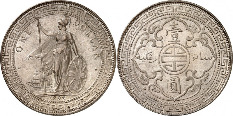 GROSSBRITANNIEN. 
Victoria 1837-1901. Trade Dollar 1900 o. Mz. KM&nbsp; T5. . ...