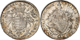 Römisch Deutsches Reich. 
Joseph II. 1780-1790. 1/2 Taler 1786 A, Wien. 2 Engel halten Krone über Wappen / Madonna. Her.&nbsp; 161, J.&nbsp; 26. . 
...