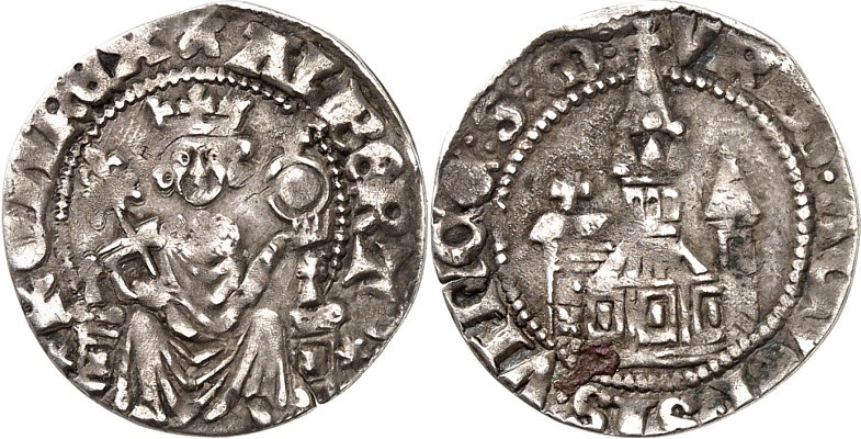 Aachen, Reichsmünzstätte. 
Albrecht I. von Österreich 1298-1308. Großpfennig 1,...