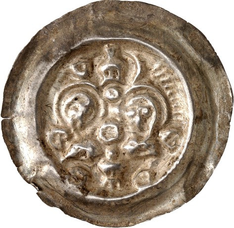 Goslar, Reichsmünzstätte. 
Anonym um 1240/1290. Brakteat (1230/ 1240-50) 0,76g,...