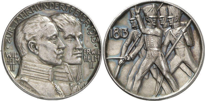 ALTDEUTSCHE LÄNDER und ADEL, 1806-1918. 
PREUSSEN Kgr.. 
Wilhelm II. 1888-1918...