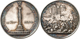 EUROPA. 
FRANKREICH. 
Louis Philippe I. 1830-1848. Medaille 1840 (v. Montagny) a.d. Einweihung der Gedenksäule für die Kämpfer beim Sturm auf die Ba...