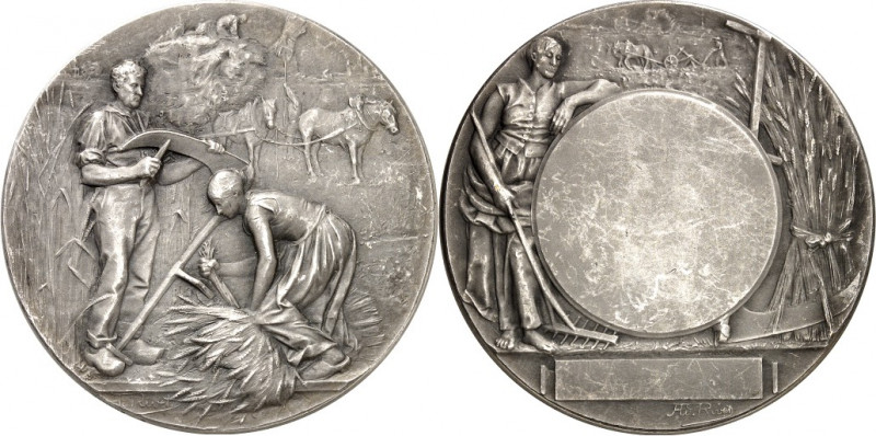 GEWERBE, HANDEL, INDUSTRIE. 
LANDWIRTSCHAFT. 
FRANKREICH. Prämienmedaille o.J....