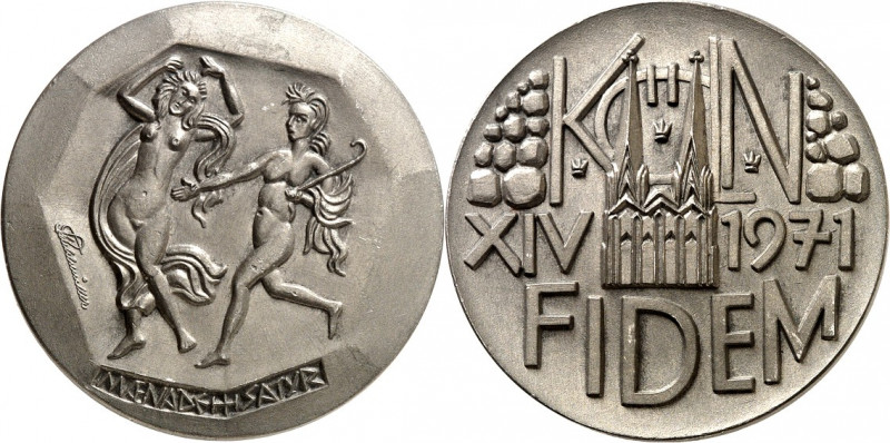 MÜNZ- u. GELDWESEN. 
WELTAUSSTELLUNGEN der KUNSTMEDAILLE. 
FIDEM-Kongresse. XI...