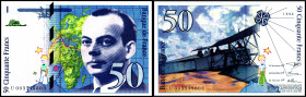 FRANKREICH. 
Bankausgaben. 
Währungsreform nach 1959. 50 Francs 1992. Pick&nbsp; 157a. . 


I