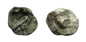 Obol AR
Gaza, Owl, 5th-4th century BC, Imitating Athens
5 mm