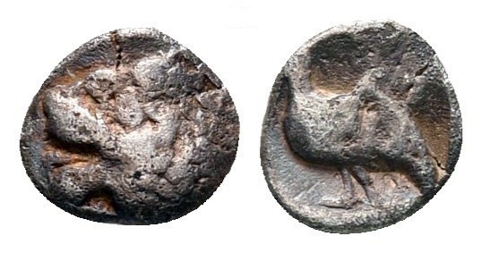 Tetartemorion AR
Caria. Mylasa circa 420-390 BC
4 mm, 0,14 g