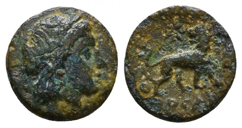 Bronze Æ
Ionia, Miletos, ca. 259-246 BC
11 mm, 0,90 g
