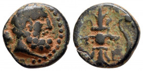 Bronze Æ
Pisidia, Selge, 2nd-1st century BC
12 mm, 2,05 g