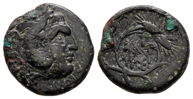 Bronze Æ
Thrace, Lysimachos (305-281 BC)
13 mm, 2,25 g