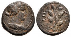 Bronze Æ
Seleucis and Pieria, Antioch, Pseudo-autonomous issue AD 128-129
14 mm, 3,18 g