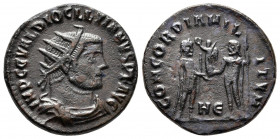 Radiatus Æ
Diocletian (284-305), Heraclea
18 mm, 3,97 g