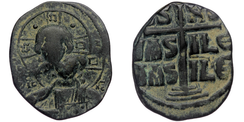 Follis Æ
Anonymous, attributed to Romanus III or Michael IV (1028-1034 or 1034-...