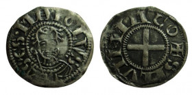 Denier AR
Saint Majolus of Cluny, Priorship of Souvigny, anonymous denier,
twelfth century
19 mm, 1,05 g