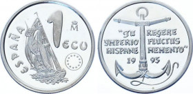 1 Ecu
Spain, 1995
Silver 925/1000
24 mm, 6,72 g