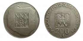 200 Zlotych AR
Poland, XXX Years of PRL, Silver 625/1000
31 mm, 14,50 g