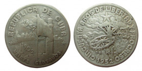50 Centavos AR
Cuba, 1952
22 mm, 4,93 g