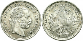 10 Kreuzer AR
Austria, Franz Joseph, 1872