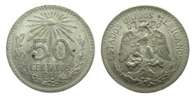 50 Centavos Ar
Mexico, 1944
26 mm, 8,34 g
