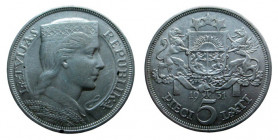 5 Lati Ar
Latvia, 1931
36 mm, 25,05 g