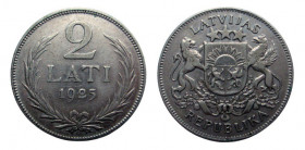 2 Lati Ar
Latvia, 1925
26 mm, 10 g